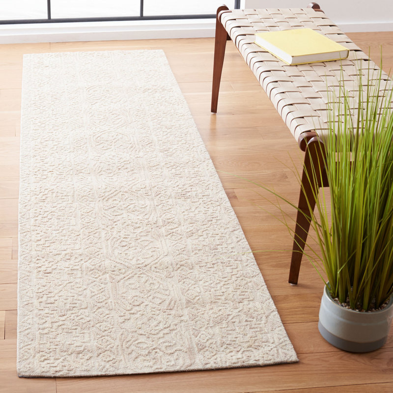 Tapis en laine touffeté à la main Connors, Rectangle 9 pi x 12 pi