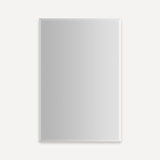 M Series Recessed Frameless Medicine Cabinet with 3 Adjustable Shelves and LED Lighting