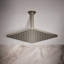 Honesty 10" Single-Function Wall or Ceiling-Mount Square Rainhead, Square Rain Showerhead 1.75 GPM-327873836