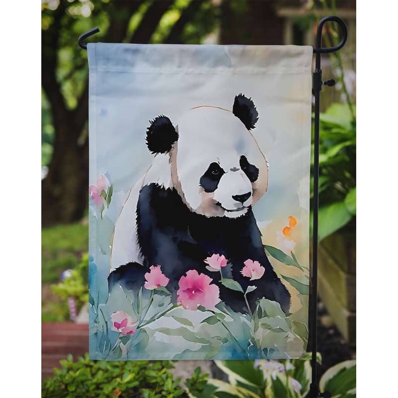 Drapeau de jardin panda