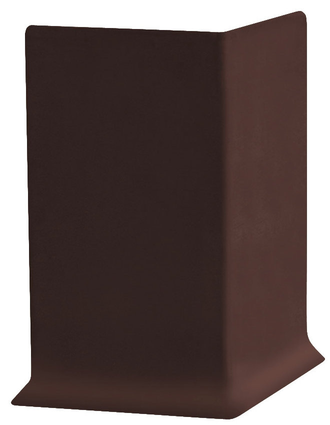 Rubber 4'' W x 2.25'' L Wall Base (Set of 25) ROPPE 