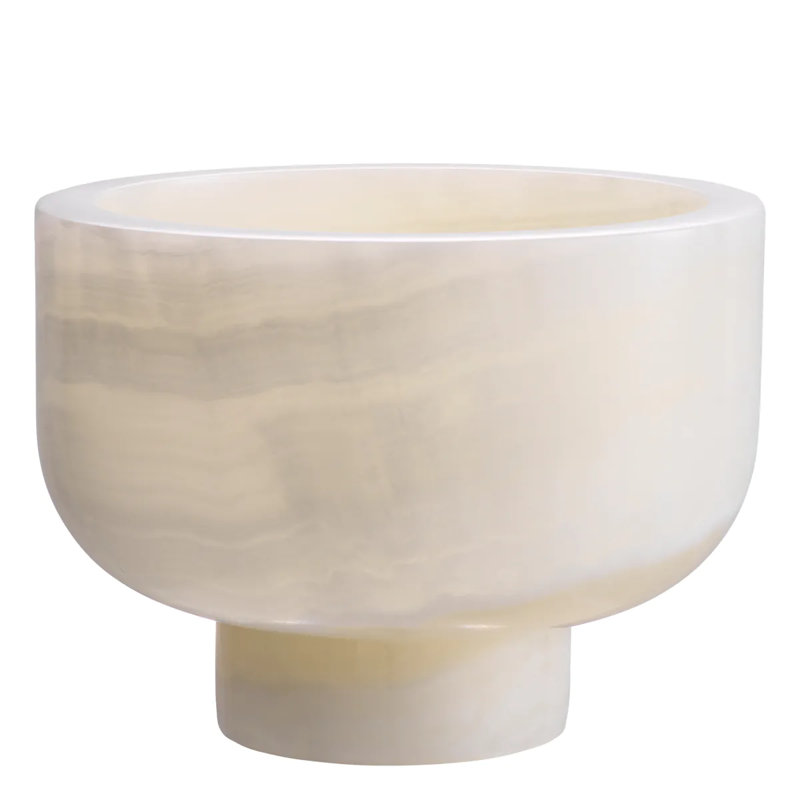 Met X Eichholtz Handmade Onyx Rice Bowl