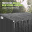 7 Ft. 6 In. W X 3 Ft. 8 In. D Metal Lean-to Storage Shed