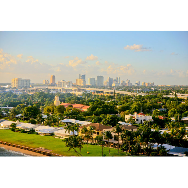 Photographie sur toile de Fort Lauderdale, Floride, H 8 po x l 12 po