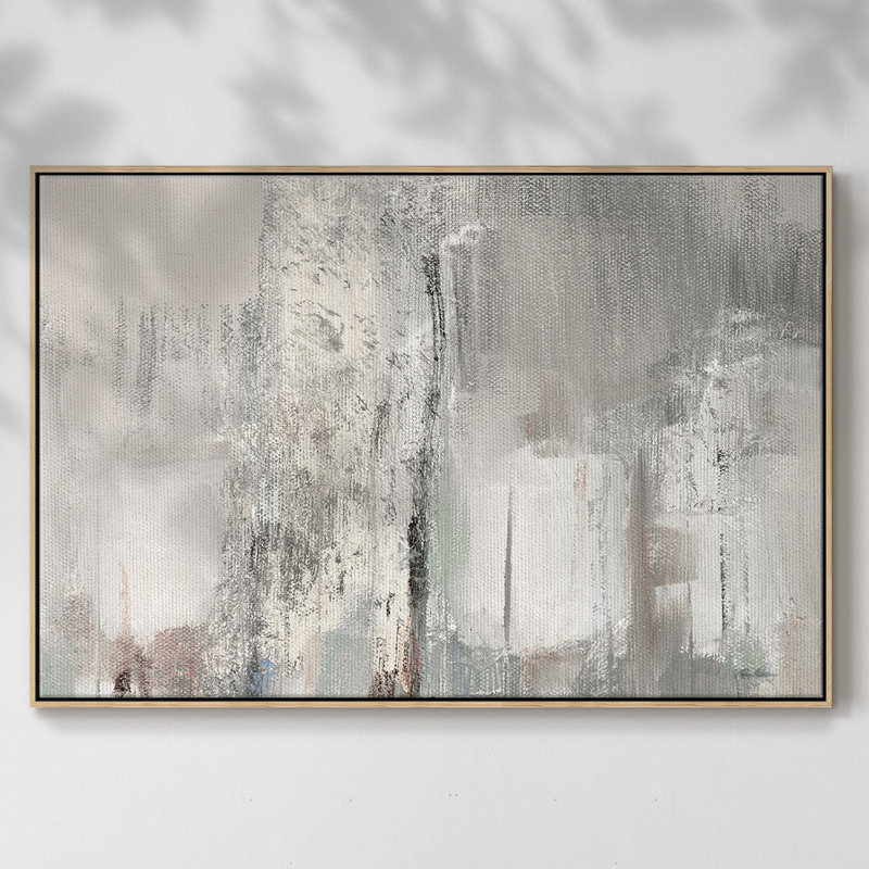 " Glittering Shoreline ", H 17 po x l 25 po x P 2 po, Naturel