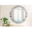 Huldar Glass Flat Wall Mirror
