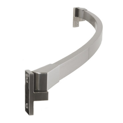 60'' Curved Fixed Shower Curtain Rod