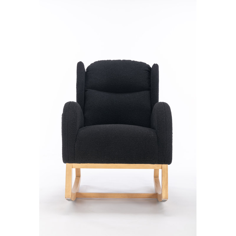 Jordyn Rocking Chair, Black