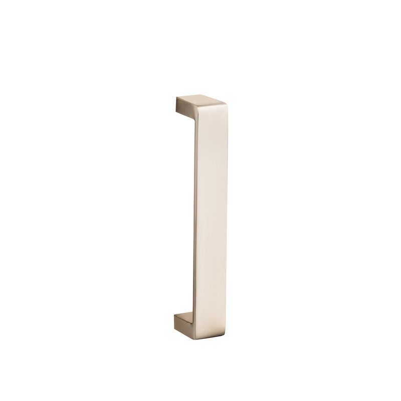 Rustic Barn Door Handle, Satin Nickel