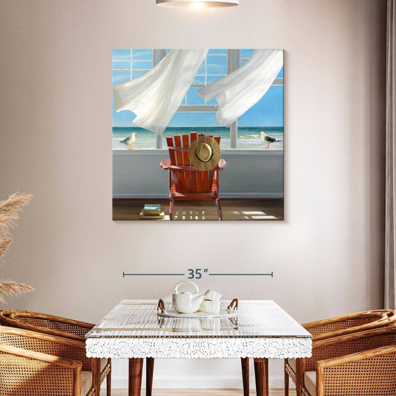 Lilie Lookout, 39" H x 39" W