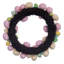 13" Artificial Pastel Easter Egg Wreath on a grapevine base.