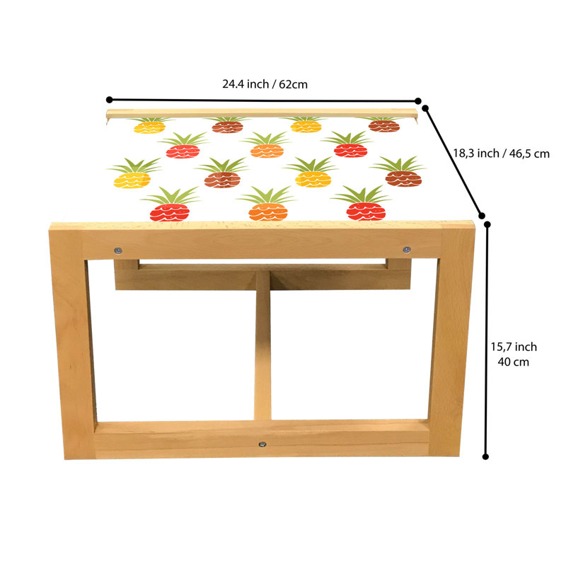 Ingebritt Sled Coffee Table, 62cm H x 46cm W x 40cm D