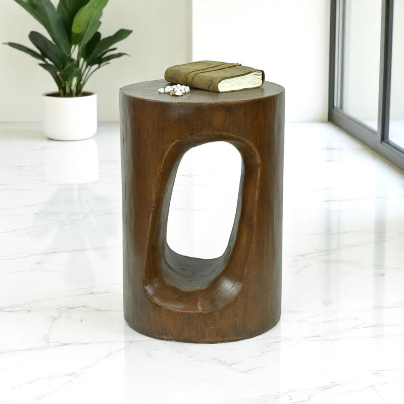 Table d'appoint ronde 13,75 po Phago
