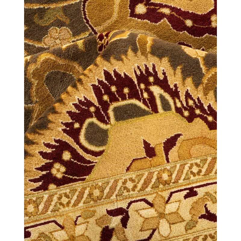 Classic One-of-a-Kind 9' 1" X 12' 2" Hand Knotted Area Rug
