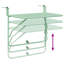 Balcony Table Metal Medium Collapsible Patio Table-1287427965