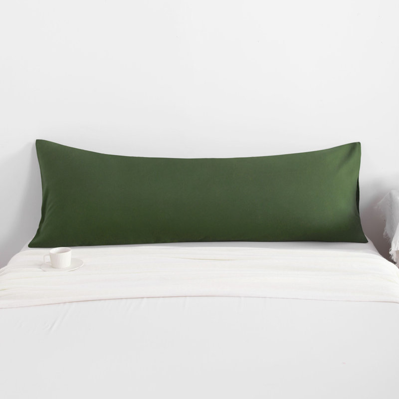 Body Pillow Cover, 1800 Brushed Microfiber Body Pillowcase with Envelope Closure - 20x54 Inches - NTBAY, Royal Blue, 2