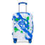 20 po / 24 po / 28 po 3 pièces / ensemble dans une valise à roulettes pour PC, valise de transport, avec motif imprimé et serrure à combinaison (bleu)-132008490