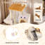 Multi-level Kitty Tower Cute Cat Tree for Indoor Kittens