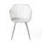 Poppy Chair For Outdoor Meal - White, Polypropylene Material, Stable And Fashionable Dining White Color, Weather-, Construction-170518271
