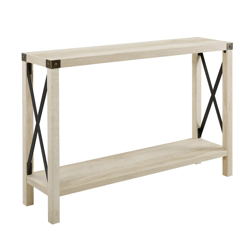 Bella Console Table, White Oak