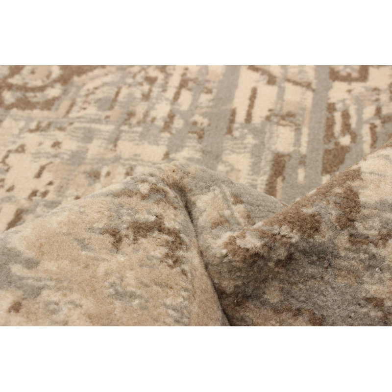 Tapis beige Bloxson, Rectangle de 5 pi x 8 pi