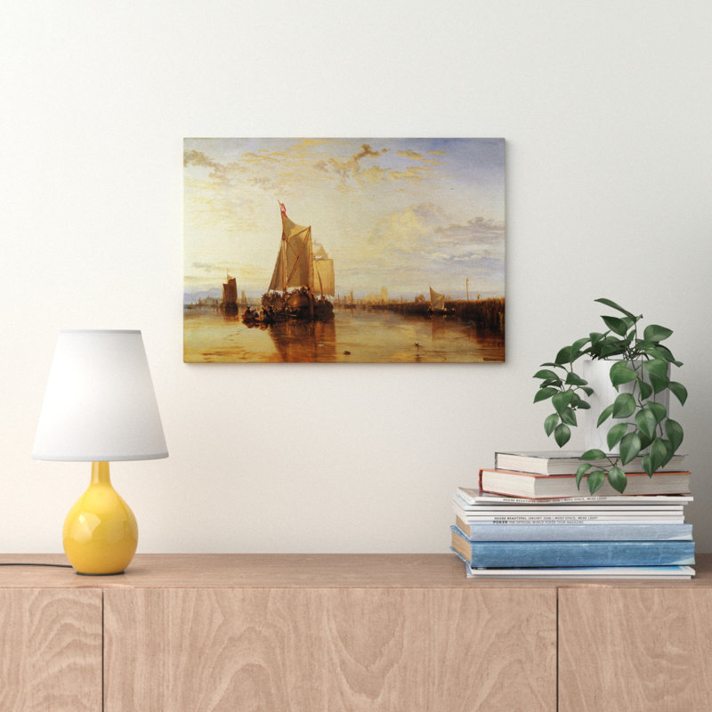 J.M.W. Turner - Wrapped Canvas Painting, 35cm H x 50cm W