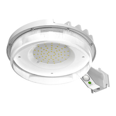 1 - Head LED Dusk to Dawn Outdoor Security Area Light with Motion Sensor