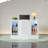 Modern Reception Desk With LED Lighting And Ample Storage For Office Or Retail Spaces