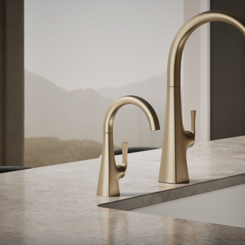 Graze Beverage Faucet, Bronze