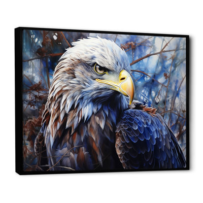 " Bold Eagle Strong Gaze "