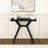 Verso Console Table, Solid Wood Modern Sofa Table With Cross-Leg Base, Minimalist Scandinavian Design For Living Room, Entryway, Or Foyer