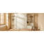 Lits peu encombrants, grand lit escamotable en bois MDF, rangement pour maison moderne