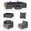 7-Piece Outdoor Wicker Sofa Set-949663567-949663552