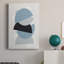 Shapely Blues I - impression sur toile tendue-756806492