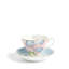 Tasse à thé, soucoupe et assiette 3 pièces Royal Albert 100 Years 1930 Enchantment