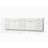 Disar 105'' Double Bathroom Vanity Base only-111779190