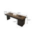 Bureau moderne 78,74 po brun de luxe-115386324