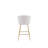 Cavill Upholstered Counter Stool with Metal Frame-1837340440