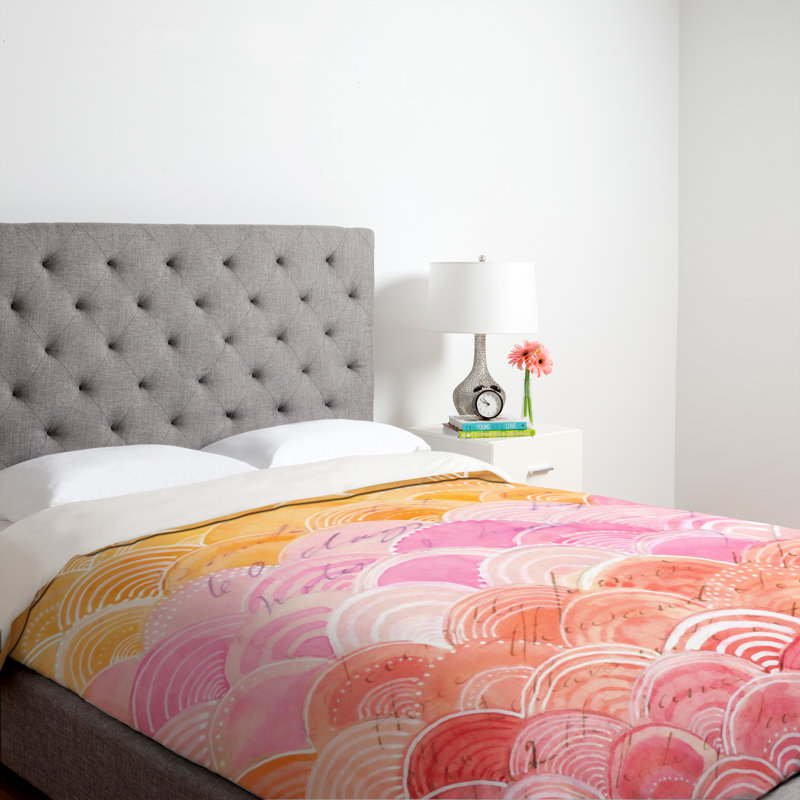 Collection de housse de couette Warm Spectrum Rainbow