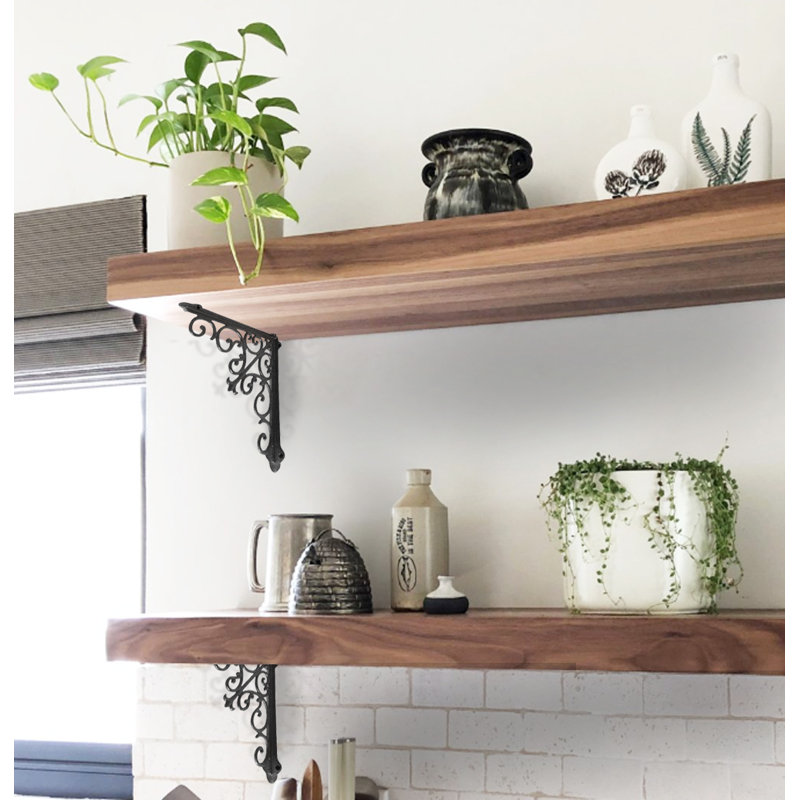 Hoboken Shelf Bracket, Black