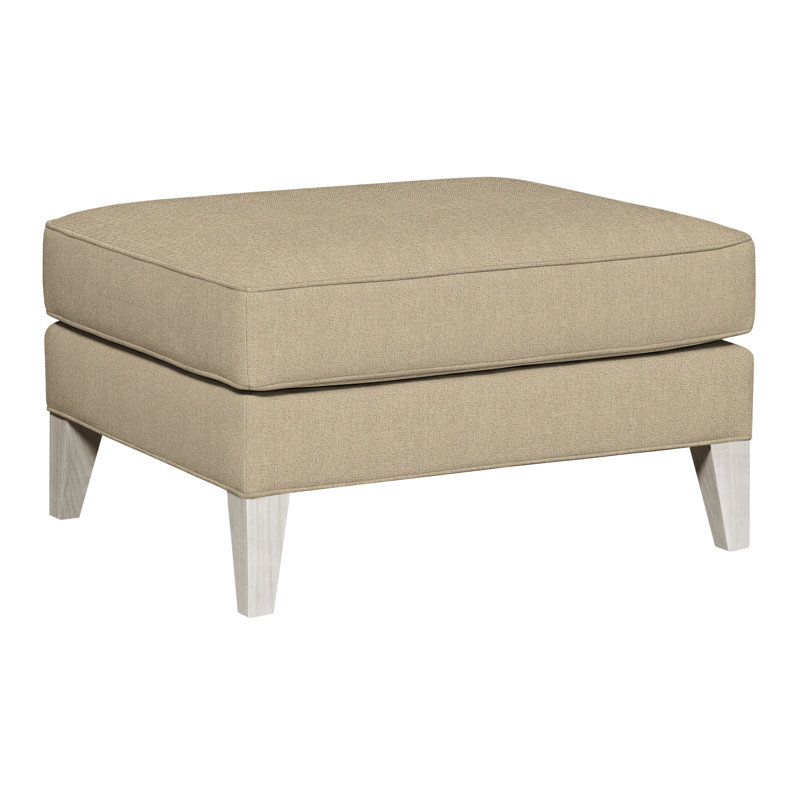 Burlingame Upholstered Ottoman, Casa Blanca, Nomad Sand