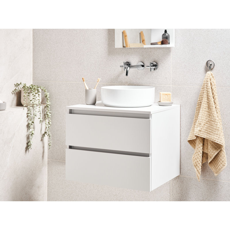 Wall Mounted Washbasin Cabinet SERRA 60 cm