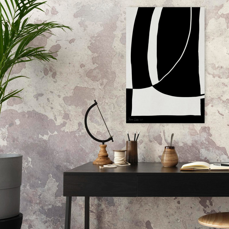 Black Ops 1, art abstrait minimaliste, H 24 po x l 16 po