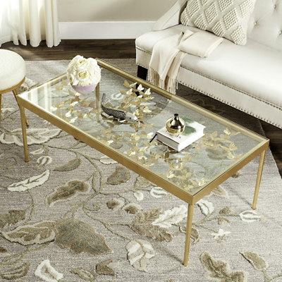 Chalanda Glass Top Coffee Table