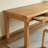 Burlywood Solid Pine Storage Rectangle Desk-1406145890