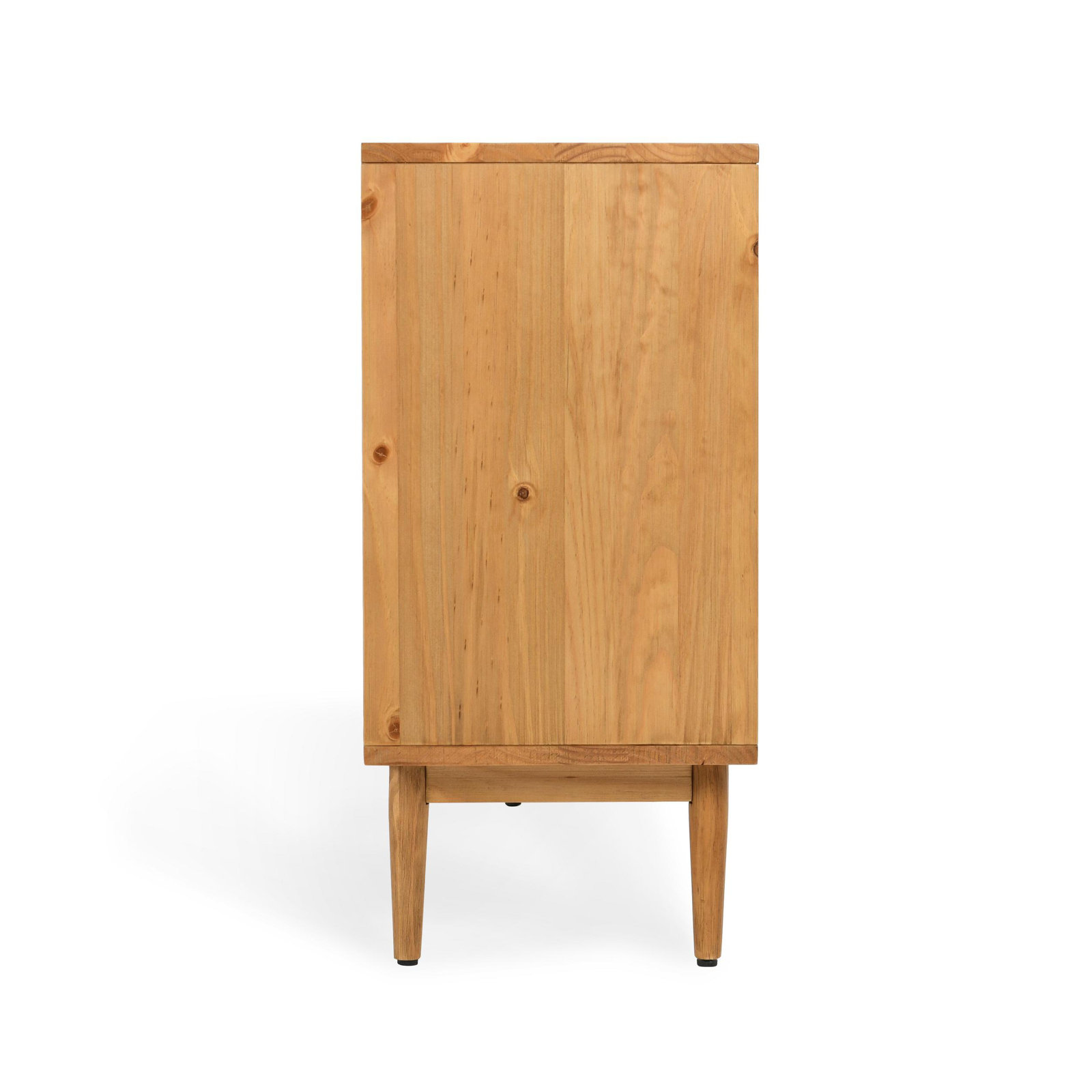 Genie 80" Pine Sideboard, Natural Brown