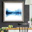«Ultramarine Mirror II», reproduction encadrée de qualité supérieure - prête à être accrochée-62728485-62728486