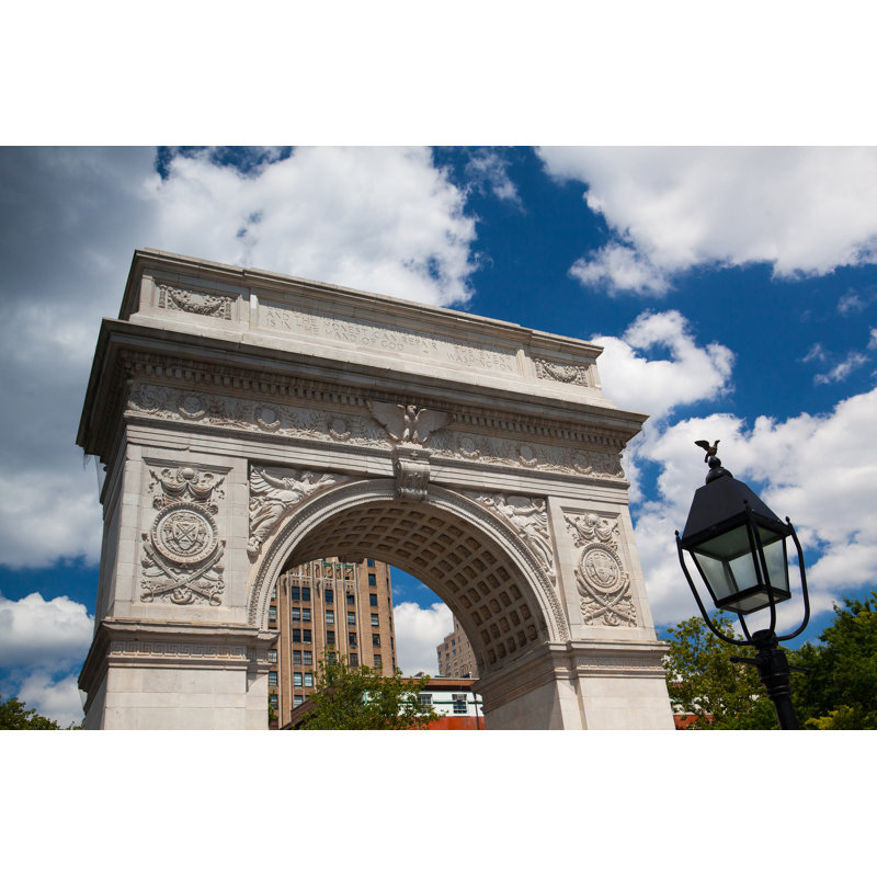 Square Arch In New York by CaptureLight - Wrapped Canvas Print, 20cm H x 30cm W