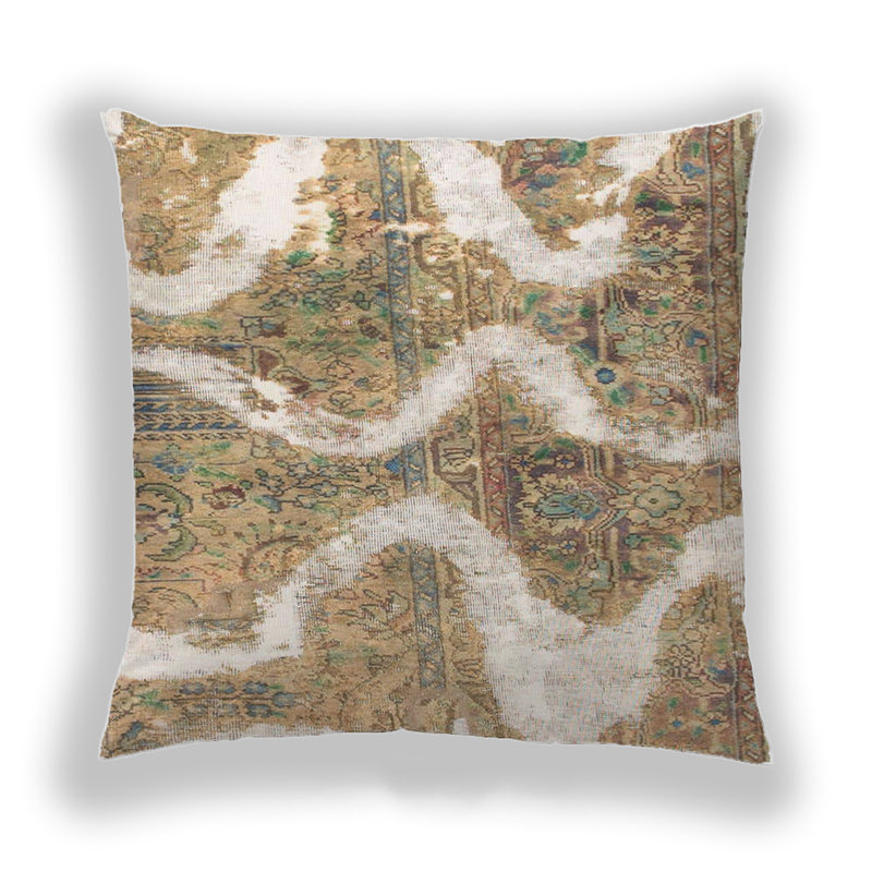 Coussin décoratif abstrait 1045, Microsuède