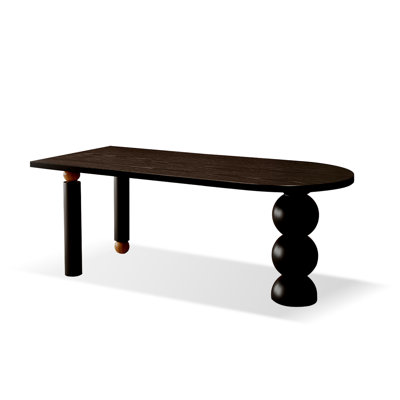  +  Half-circle Solid Wood desk